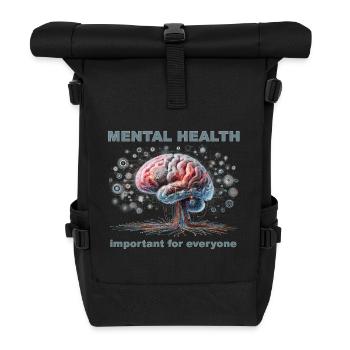 Bless you - Roll Top Backpack - black - Front