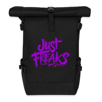 Just Freaks Pink Power Sport Fit - Just Freaks ® - Roll Top Backpack - black - Front