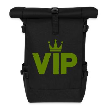 vip - Rolltop Rucksack - Schwarz - Vorne