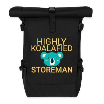Storeman Koalafied - Rolltop Rucksack - Schwarz - Vorne