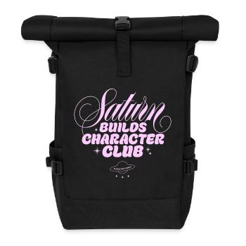 Impression du Saturn Character Club - Sac à dos roll top - noir - Devant