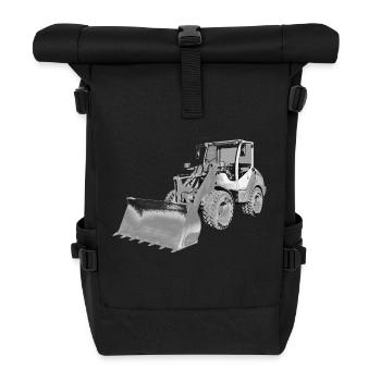 Radlader - Rolltop Rucksack - Schwarz - Vorne