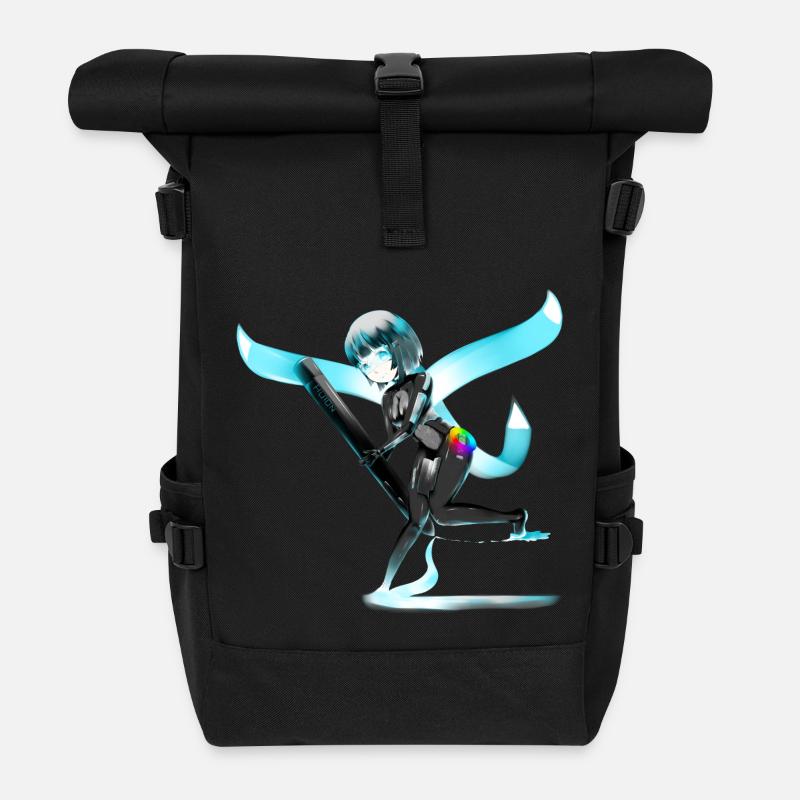 Huion OC Caractère - Sac à dos roll top - noir