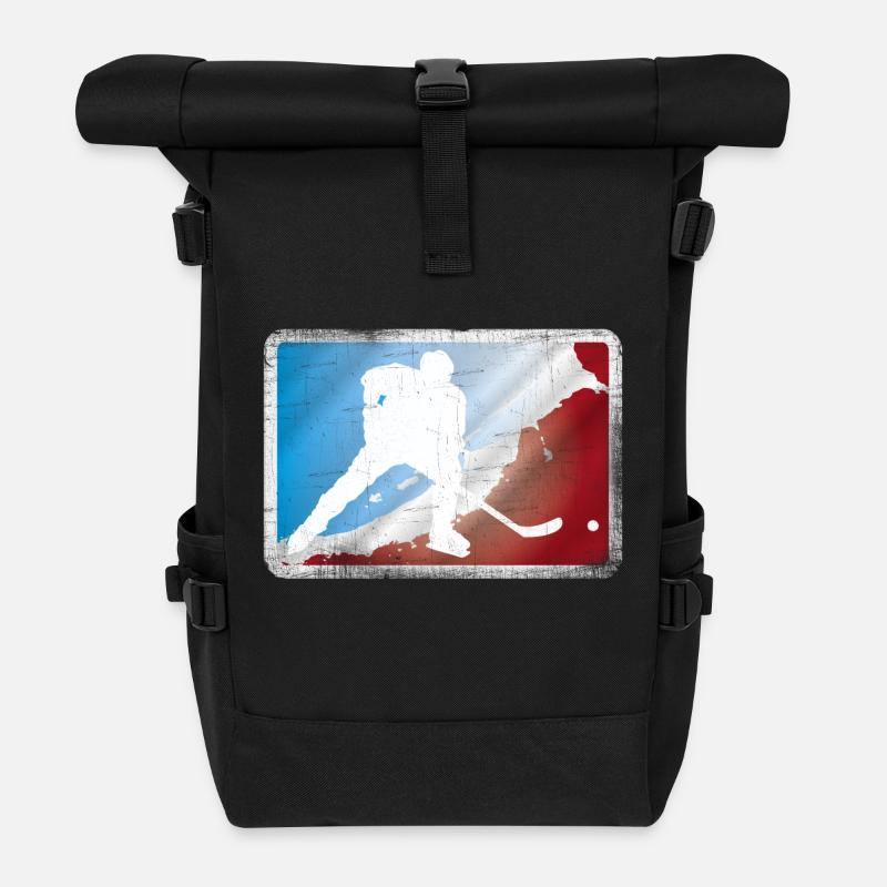 Hockey - Sac à dos roll top - noir
