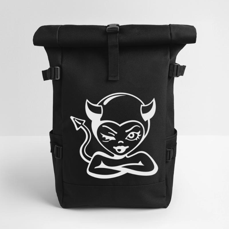 Devil Woman - Devil Roll Top Backpack