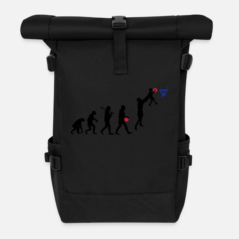 Evolution Basket daddy - Sac à dos roll top - noir
