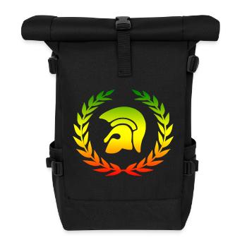 Trojan reggae laurel - Sac à dos roll top - noir - Devant