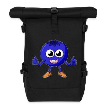 Myristique Dessin animé - Sac à dos roll top - noir - Devant