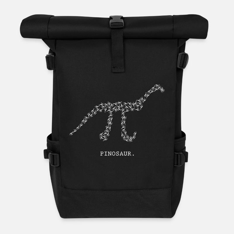 Pinosaur - Rolltop Rucksack - Schwarz