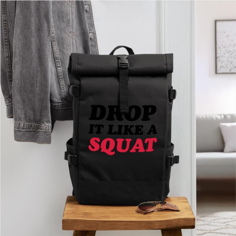 Squat Rolltop Rucksack