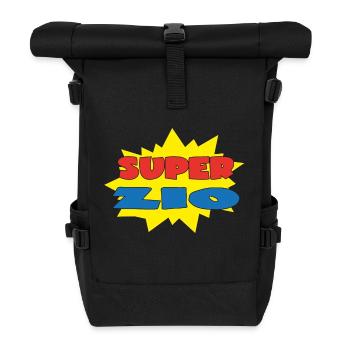 Super zio - Roll Top Backpack - black - Front