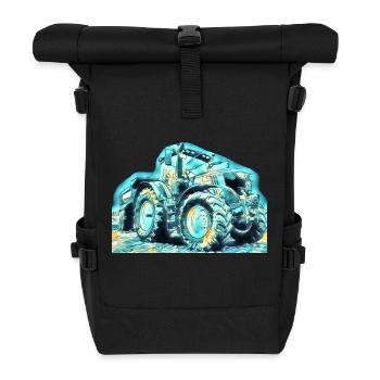 Tractor - Roll Top Backpack - black - Front