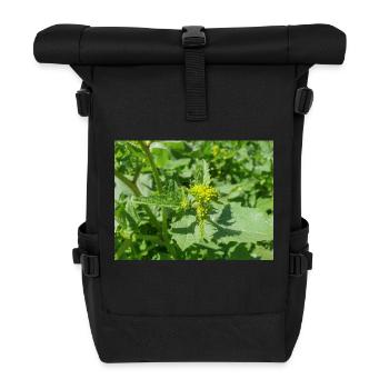 black mustard (in german Schwarzer Senf) Rhamphosp - Roll Top Backpack - black - Front
