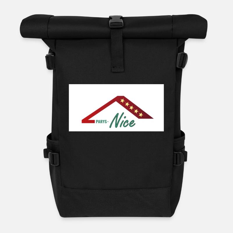 Parys Nice * - Sac à dos roll top - noir