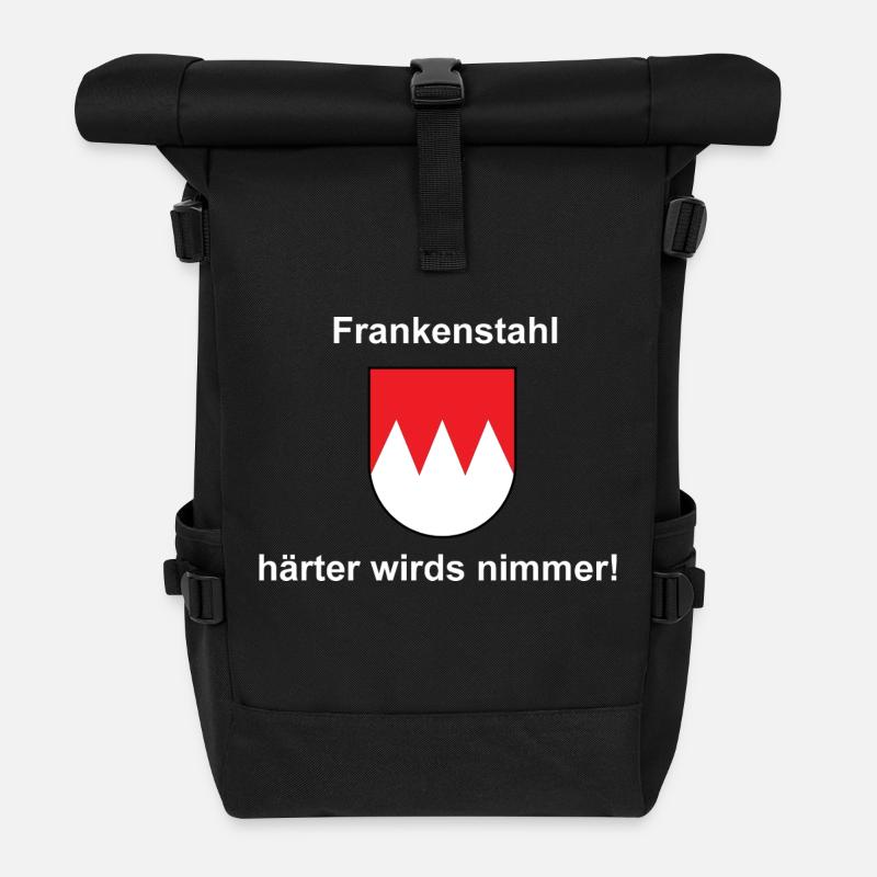 Frankenstahl - Rolltop Rucksack - Schwarz