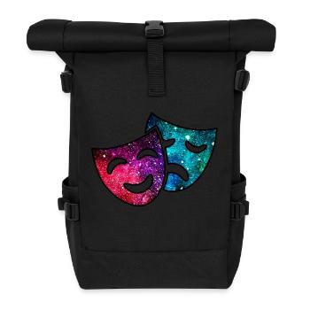 Cosmic Theatre - Roll Top Backpack - black - Front