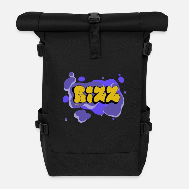 Rizz - Calypso Blous - Rolltop Rucksack - Schwarz