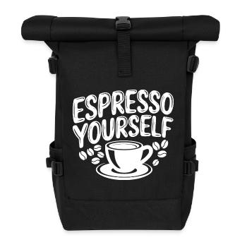 Espressez-vous Coffee Delicies - Sac à dos roll top - noir - Devant