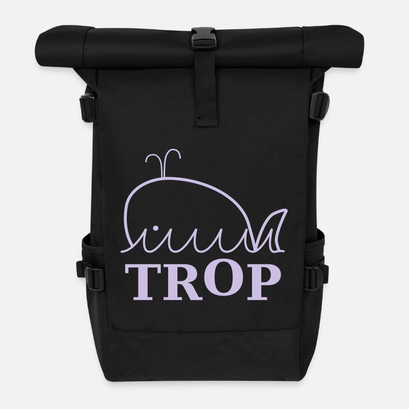 WALtrop - Rolltop Rucksack - Schwarz