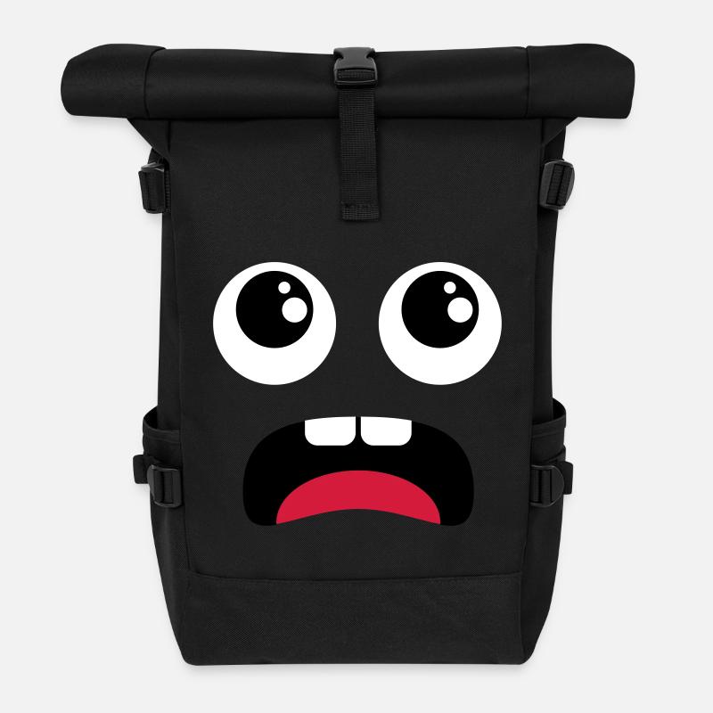 Surpris - comiqueSurpris - Comic - Sac à dos roll top - noir