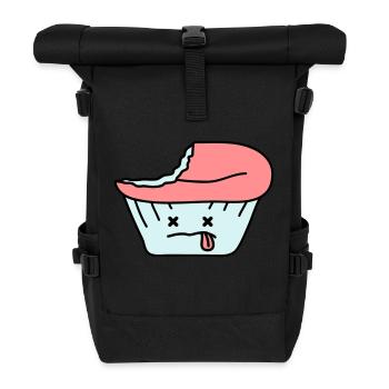 Dead Cupcake - Roll Top Backpack - black - Front