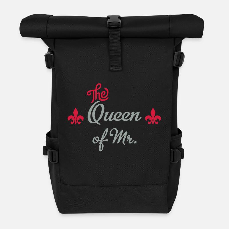 mariage - Sac à dos roll top - noir