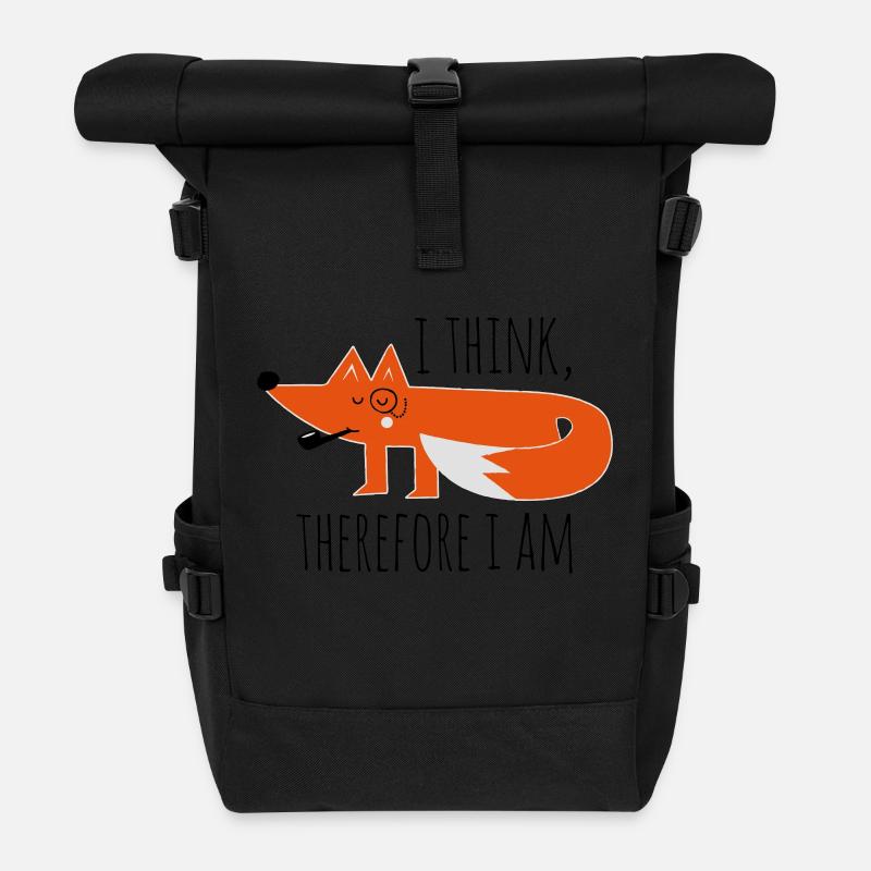 Fox Fox prétend philosophie ballot de connaisseur - Sac à dos roll top - noir