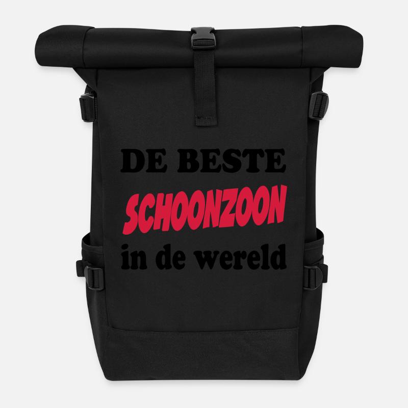 De beste schoonzoon in de wereld - Roll Top Backpack - black