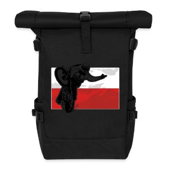 Speedway - Poland Flag - Roll Top Backpack - black - Front