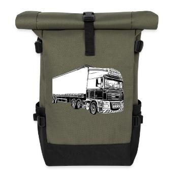 Trucks - Roll Top Backpack - olive/black - Front