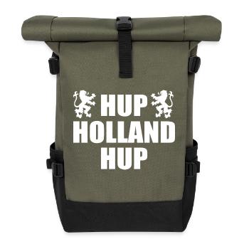 Hup holland hup - Rolltop Rucksack - Olive/Schwarz - Vorne