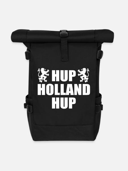 Hup holland hup - Rolltop Rucksack - Schwarz