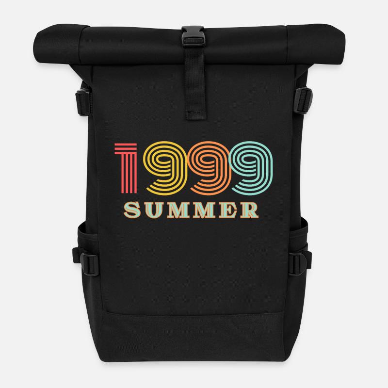Été 99 - Sac à dos roll top - noir