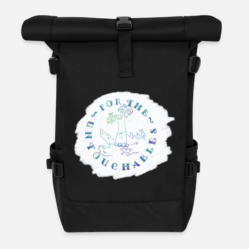 SHARKYS OLDHOUSE untouchables - Rolltop Rucksack - Schwarz