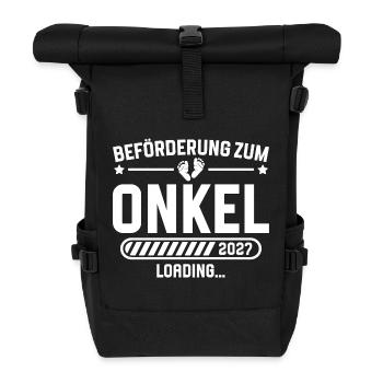 Annonce de la grossesse de mon oncle 2027 - Sac à dos roll top - noir - Devant
