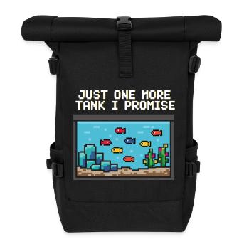 Diction du joueur d’aquarium - Sac à dos roll top - noir - Devant