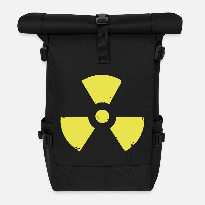 ATOMIC RADIOACTIVE - Sac à dos roll top - noir