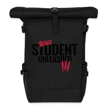 Wilder Student entfesselt - Sac à dos roll top - noir - Devant