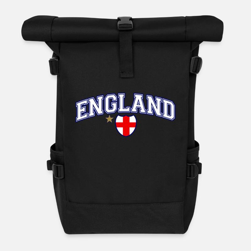 England Football - Roll Top Backpack - black