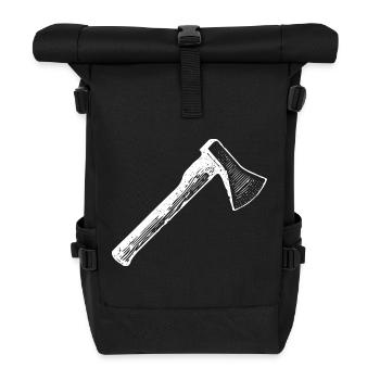 Axt - Rolltop Rucksack - Schwarz - Vorne