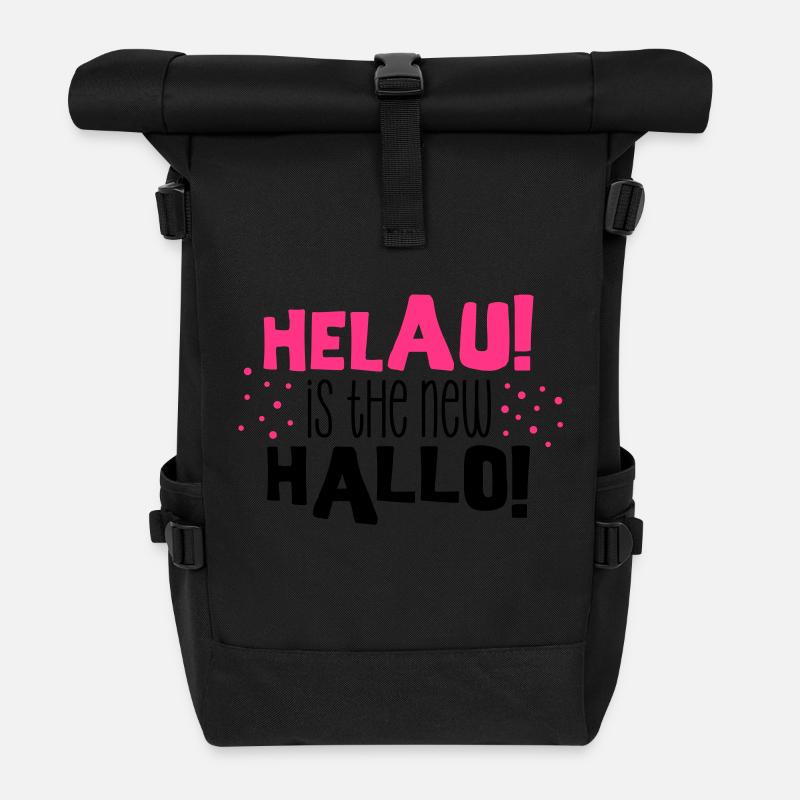 Carnival - Carnival - Carnival - Karneval - 2C - Roll Top Backpack - black