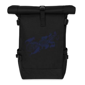 évolution - Sac à dos roll top - noir - Devant