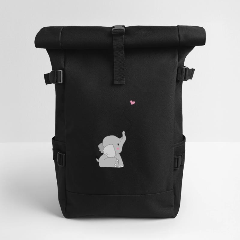 Eddi Elefant - présent - idée présente Sac à dos roll top
