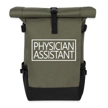 Cadeau d'assistant médical fier d'assistant médical - Sac à dos roll top - olive/noir - Devant