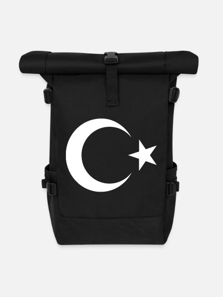 Turquie - Sac à dos roll top - noir