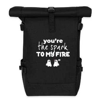 T-shirts avec des phrases amusantes - Fantasmitas 10 - Sac à dos roll top - noir - Devant