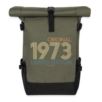 Vintage Edition Limitée 1973 Année de naissance - Sac à dos roll top - olive/noir - Devant
