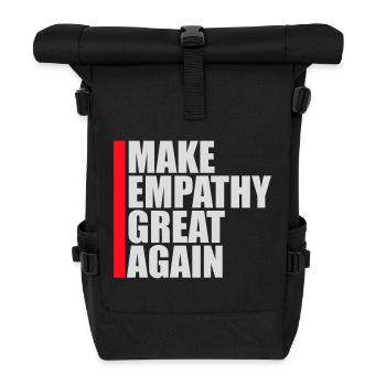 Rendre l’empathie grande à nouveau Déclaration politique Espoir - Sac à dos roll top - noir - Devant