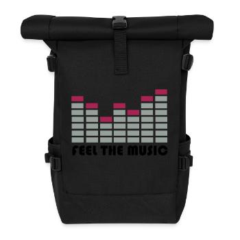 equalizer - Roll Top Backpack - black - Front