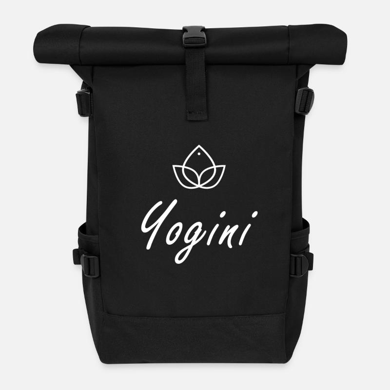 Yogini - Rolltop Rucksack - Schwarz